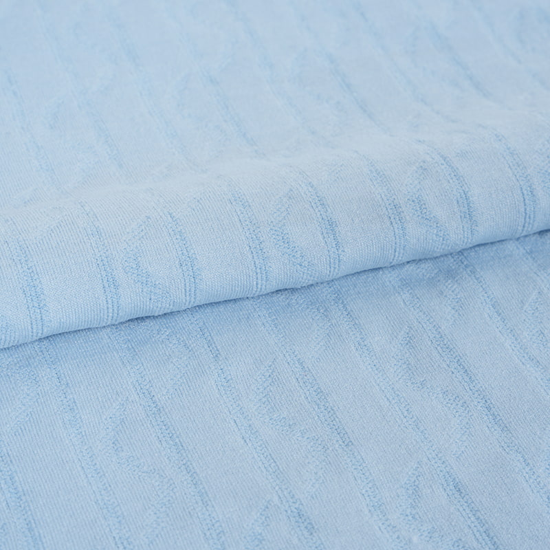 Tela Jacquard azul claro 92/T 8/SP