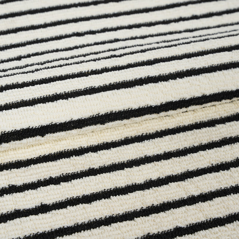 Tela jacquard suave de color claro